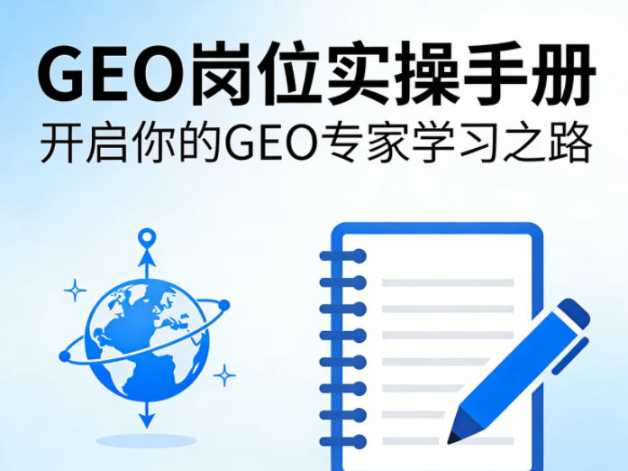 GEO岗位实操手册，开启你的GE0专家学习之路-源创文化-无心创作