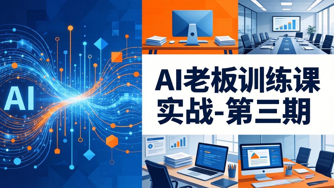 AI老板训练课实战-第三期：AI+内容应用落地教学，从0到1打通AI变现完整路径-源创文化-无心创作