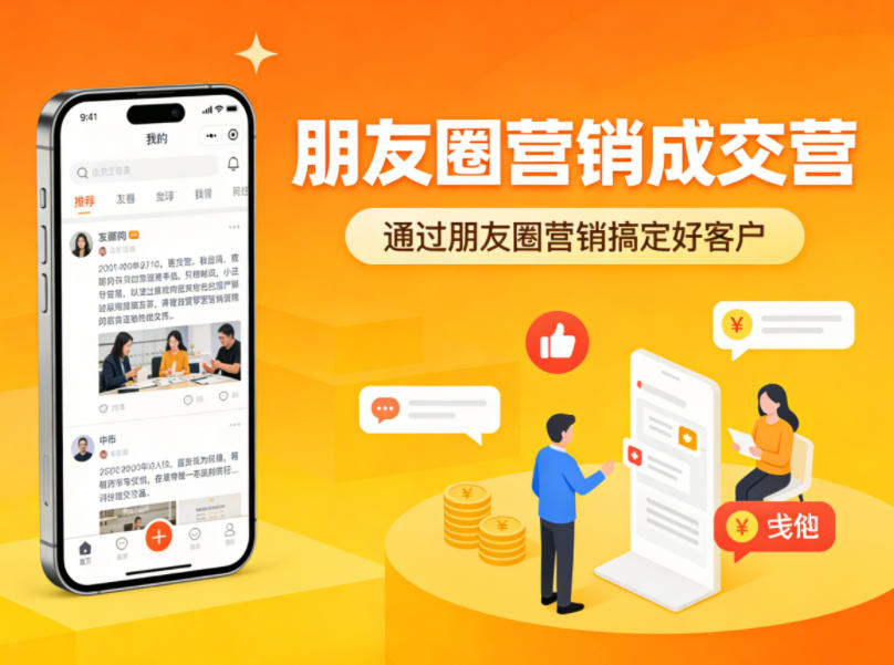 朋友圈营销成交营，通过朋友圈营销来搞定好客户-源创文化-无心创作