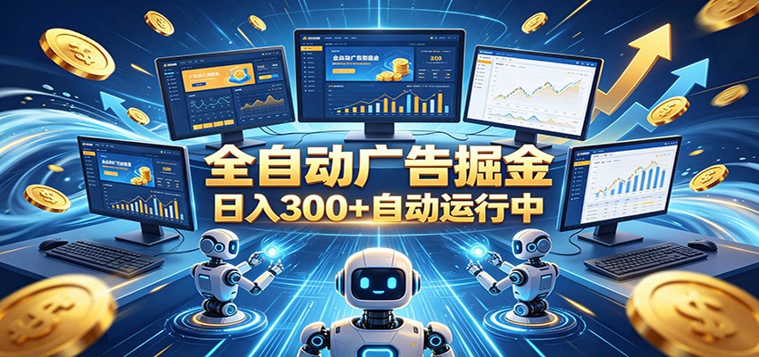 自动广告G机,日入300+,正规平台,广告浏览获益,时间自由,适合各类人群日常增收-源创文化-无心创作