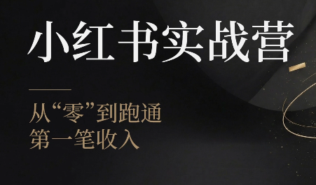 金金老师·小红书实战营-源创文化-无心创作