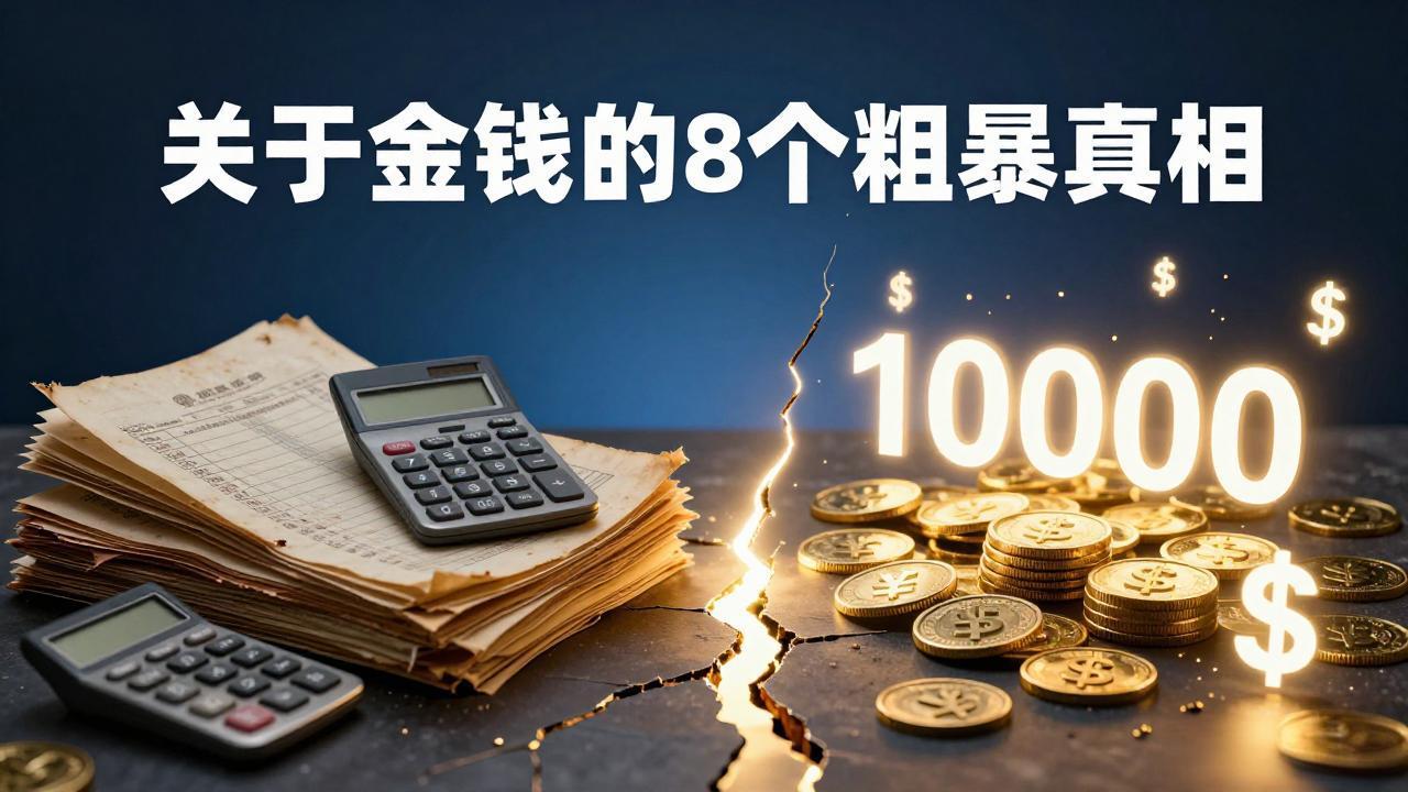 付费文章：关于金钱的 8 个粗暴真相，彻底重塑你的赚钱思维与财富认知-源创文化-无心创作