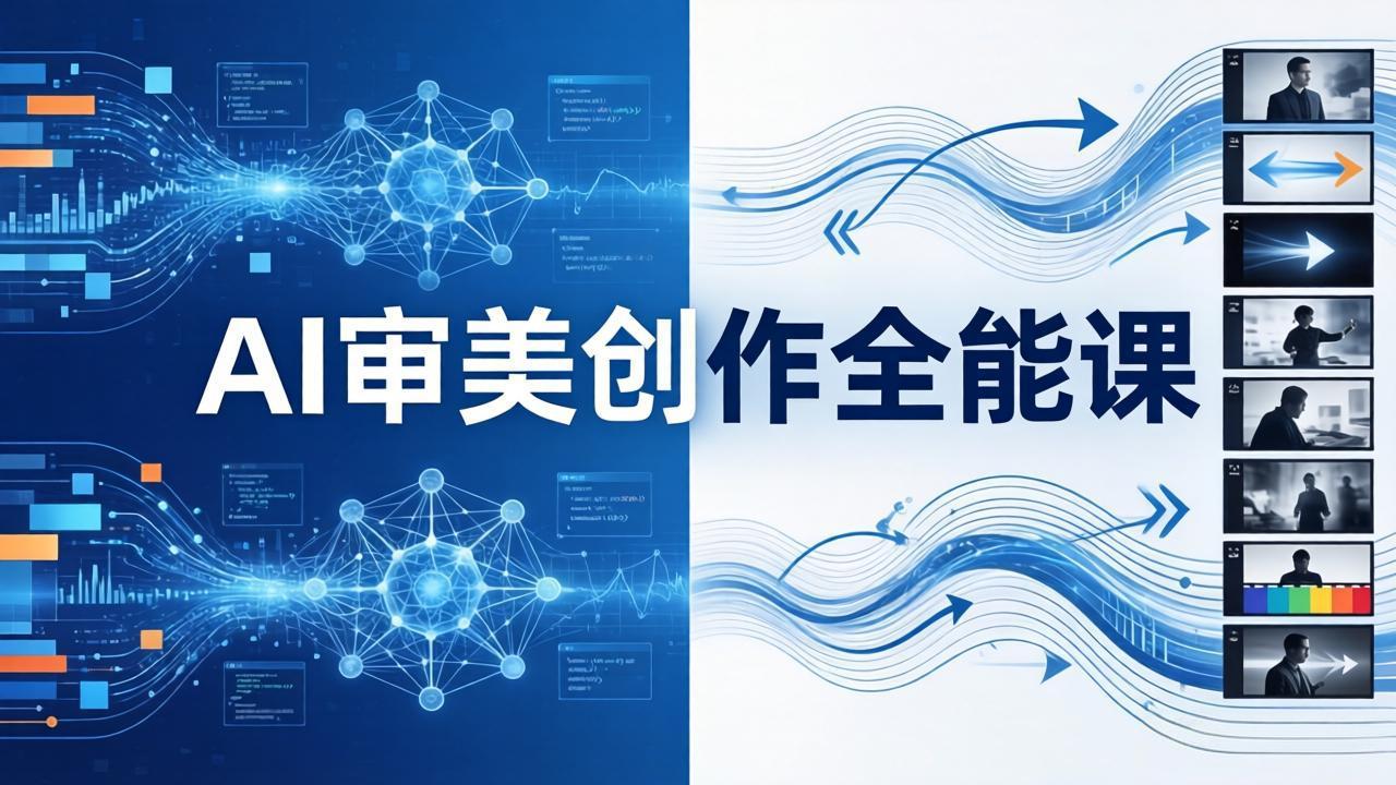 AI审美创作全能课：MJ+Seedance+模型训练+影视分镜+编剧，一站式掌握AI艺术创作-源创文化-无心创作