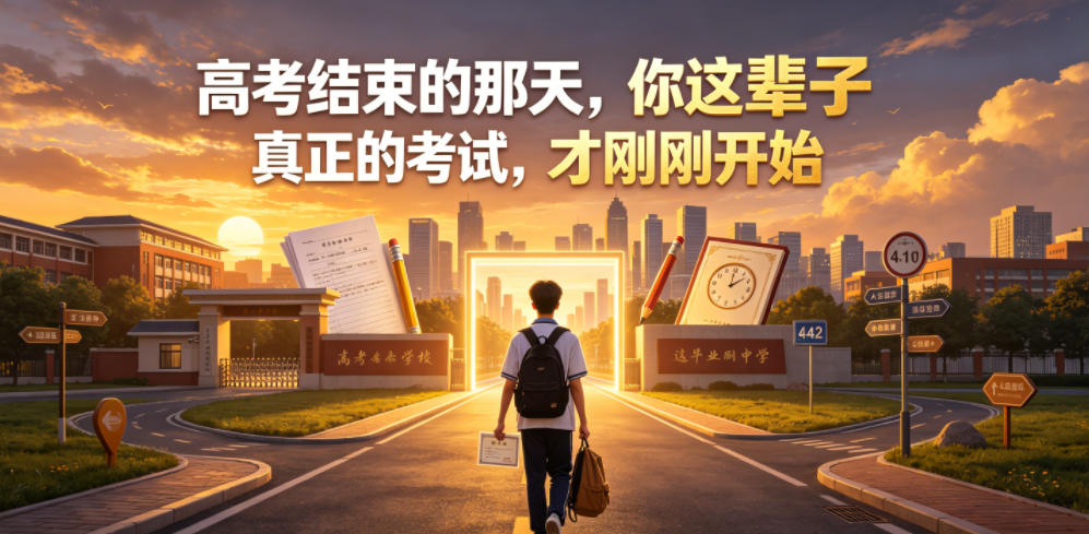 付费文章：高考结束的那天，你这辈子真正的考试，才刚刚开始-源创文化-无心创作