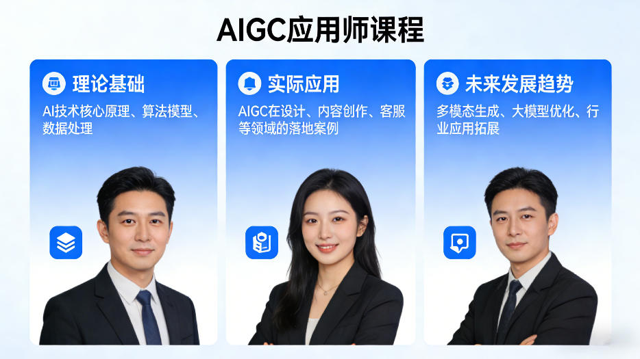 AIGC应用师课程，覆盖了AI技术的理论基础、实际应用、以及未来发展趋势(更新)-源创文化-无心创作