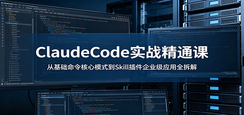 ClaudeCode实战精通课：从基础命令核心模式到Skill插件企业级应用全拆解-源创文化-无心创作