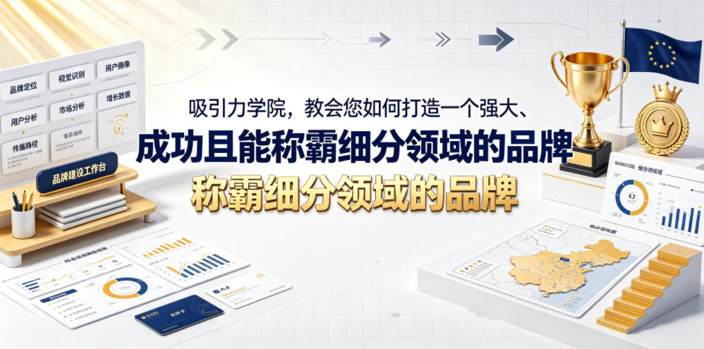 吸引力学院,教会您如何打造一个强大、成功且能称霸细分领域的品牌!【原创双语字幕】-源创文化-无心创作
