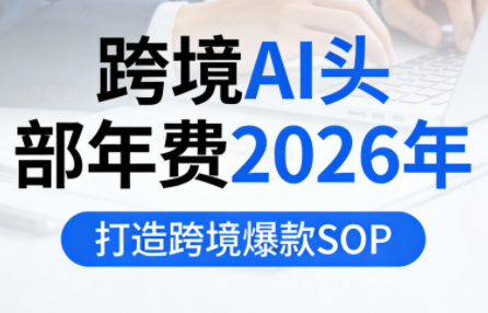 跨境AI头部年费2026年，打造跨境爆款SOP(更新3月)-源创文化-无心创作